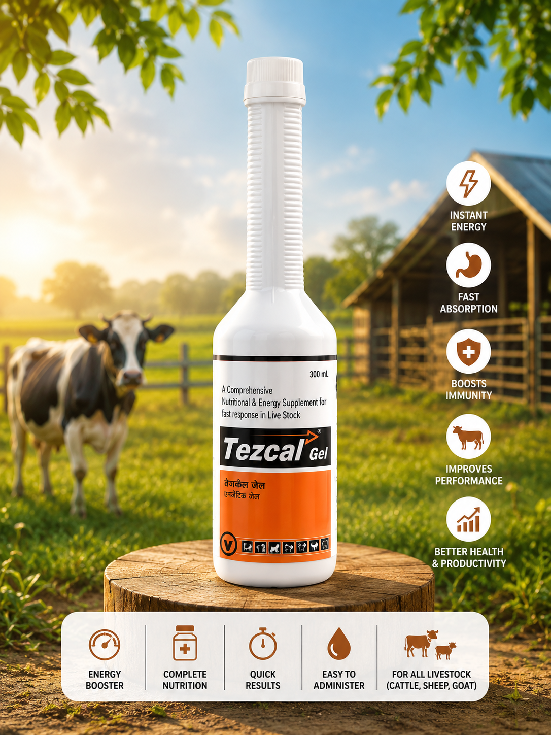 TEZCAL GEL (300 ml)